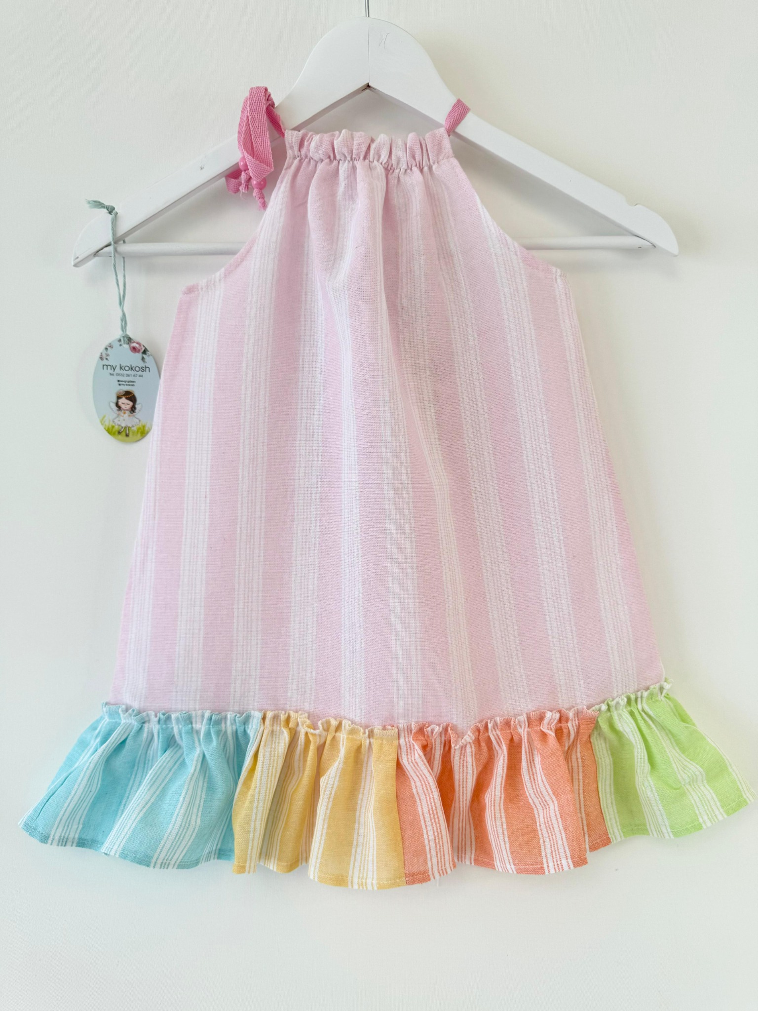 Рокля с кукличка отзад